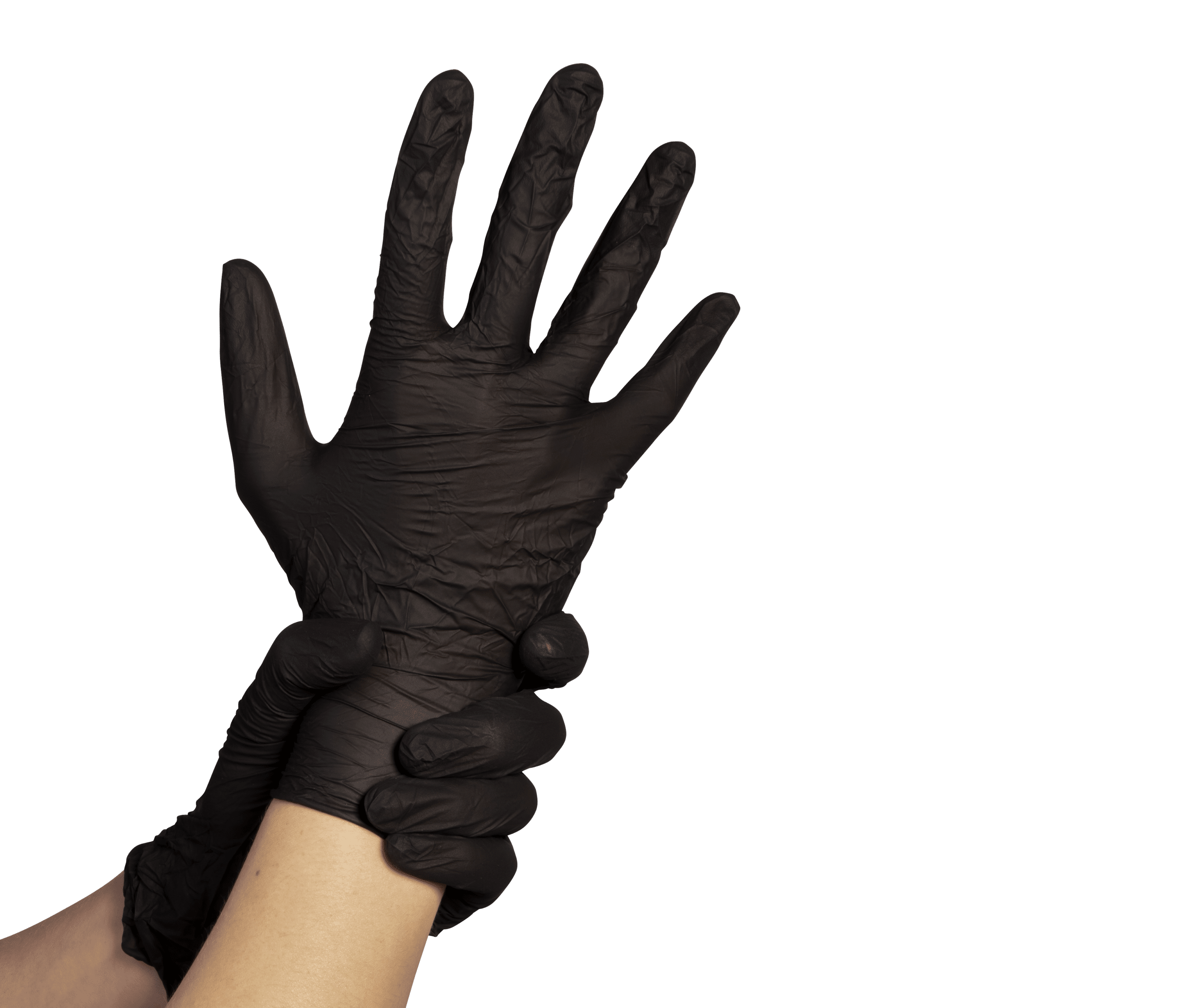 Gants en nitrile « Black Star » non poudrés noirs