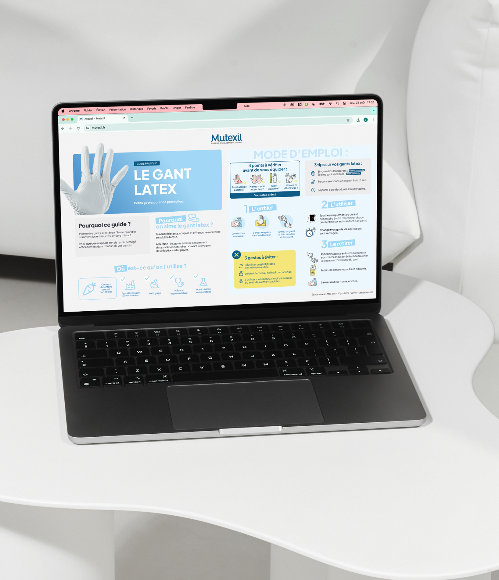 Fiches pratiques Mutexil sur les équipements de protection